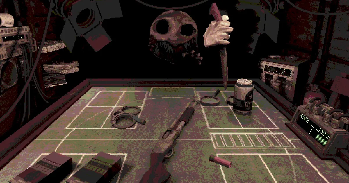 The horror game Buckshot Roulette is another indie phenomenon of 2024. Online with 9 thousand players and 96% rating on Steam   WN Hub